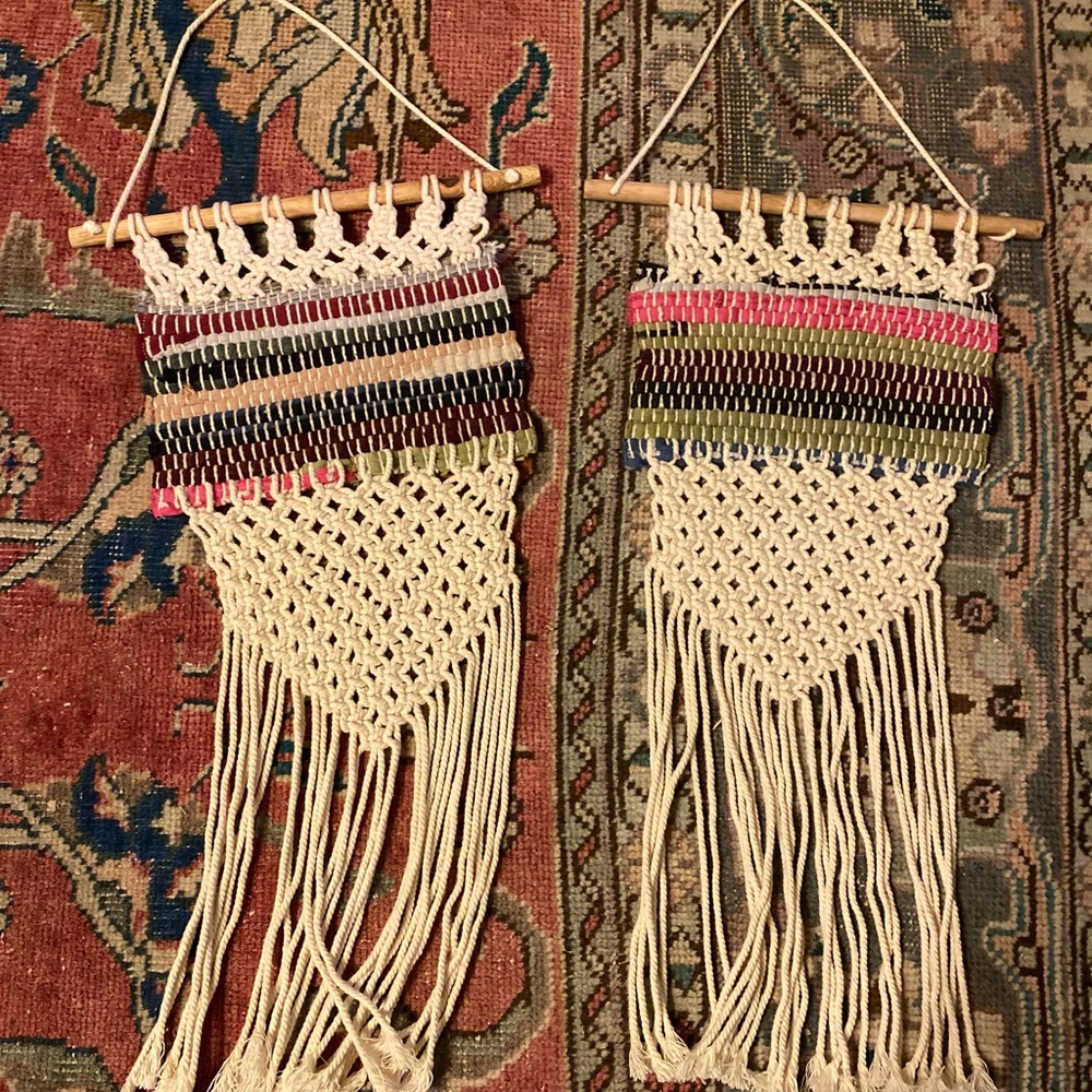 Boho wall hangers